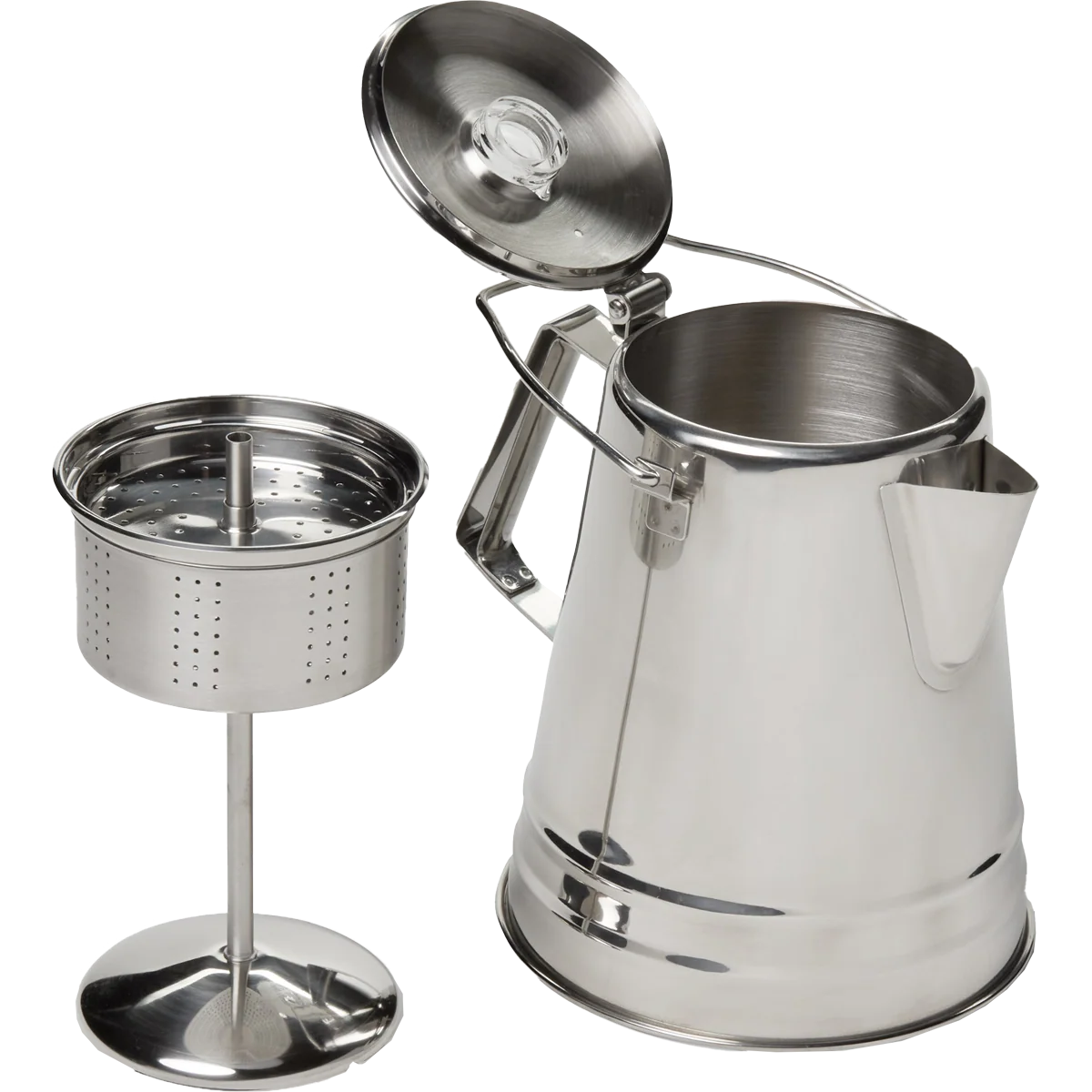 Cafetera Percoladora Glacier Stainless