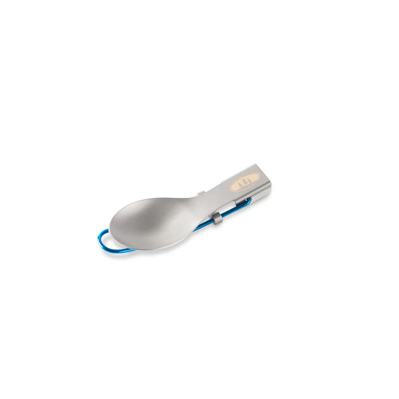 GLACIER FOLDING SPOON - BLUE