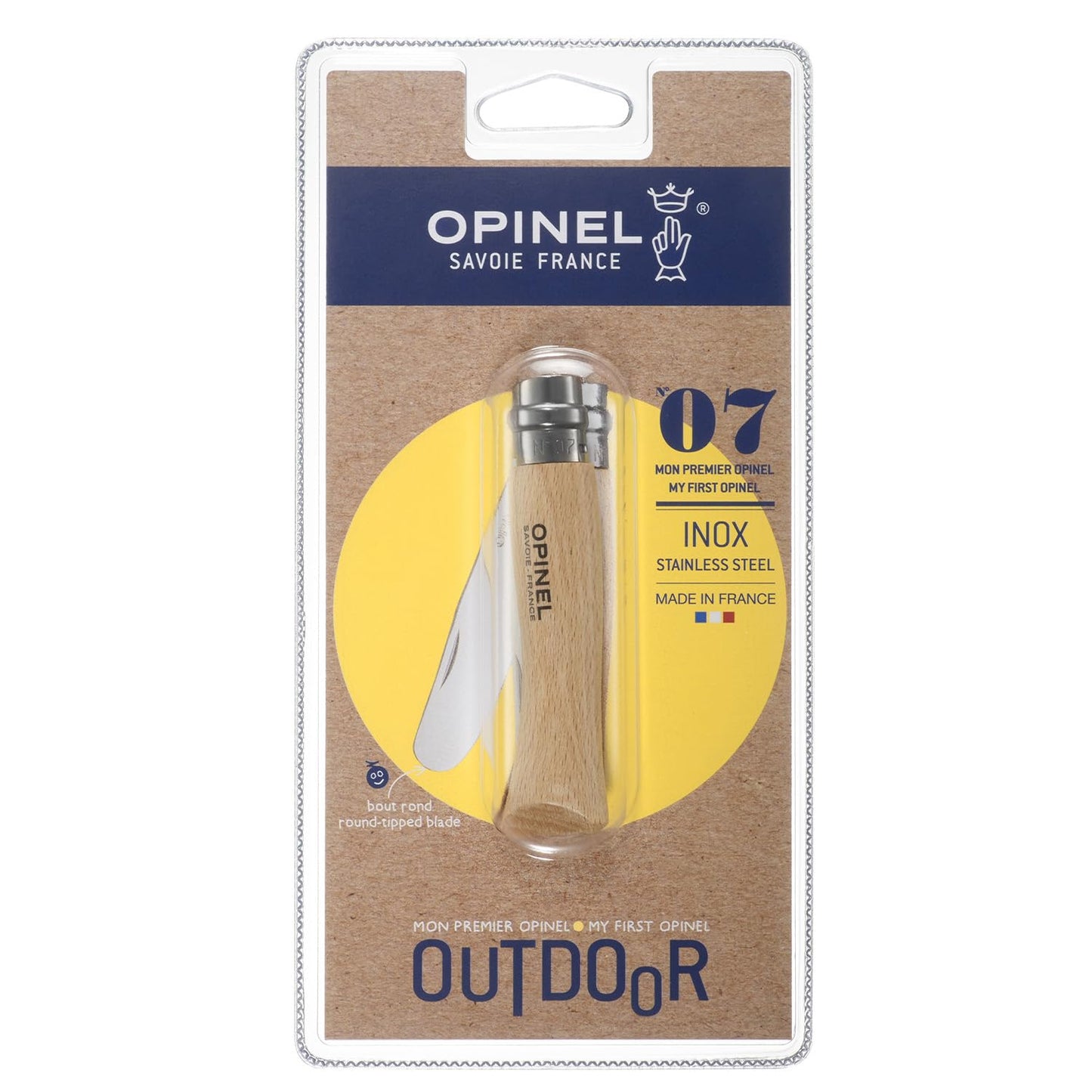 No. 07 Mi Primer Opinel Natural (Empaque Blister)
