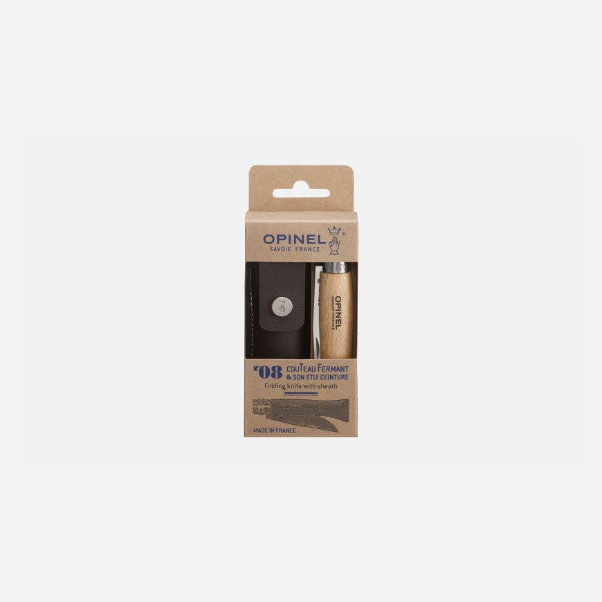 No. 08 Acero Inóxidable + Funda Protectora