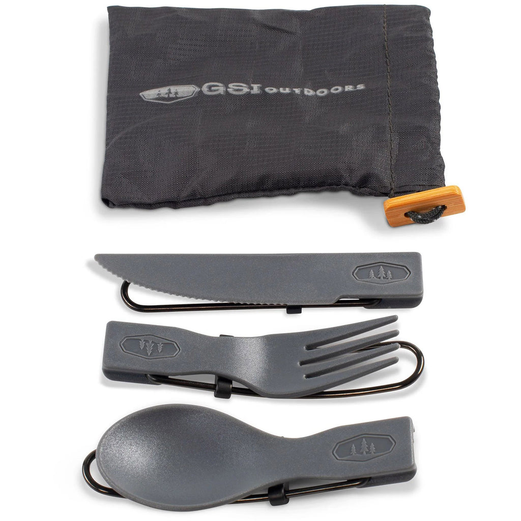 TEKK TRIO FOLDING CUTLERY SET